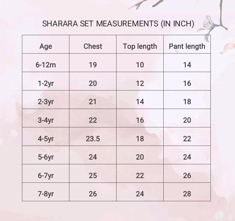 "Sunshine Bloom Shahara set"