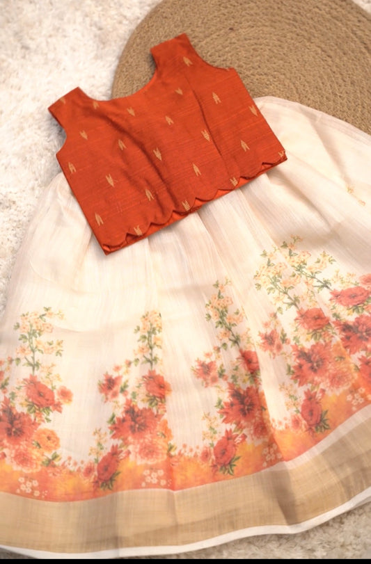 Sunset Bloom- Onam Edition
