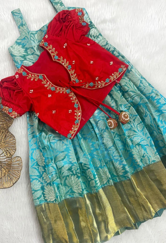 charming RED silk