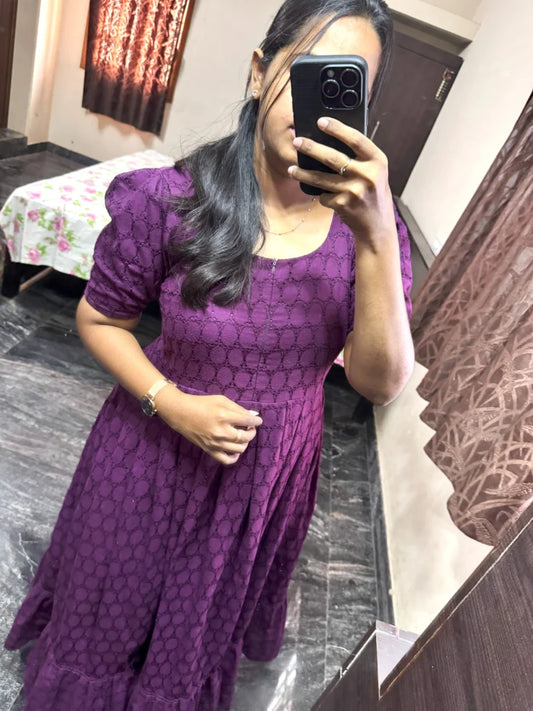 Elegant Charm in Plum