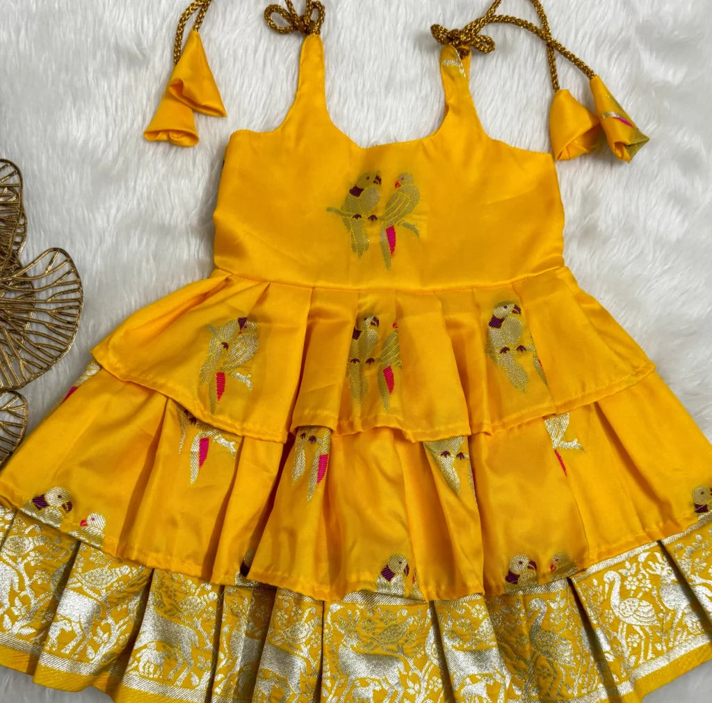 Golden Glow Festive Frock ✨