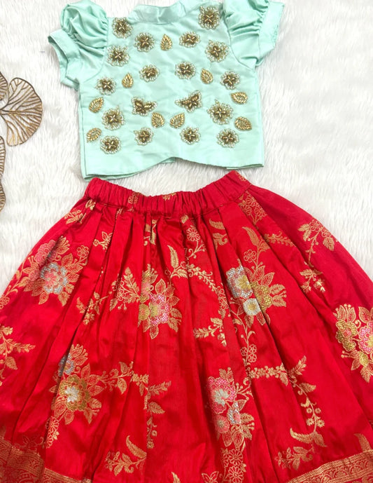 Ice blue Red!