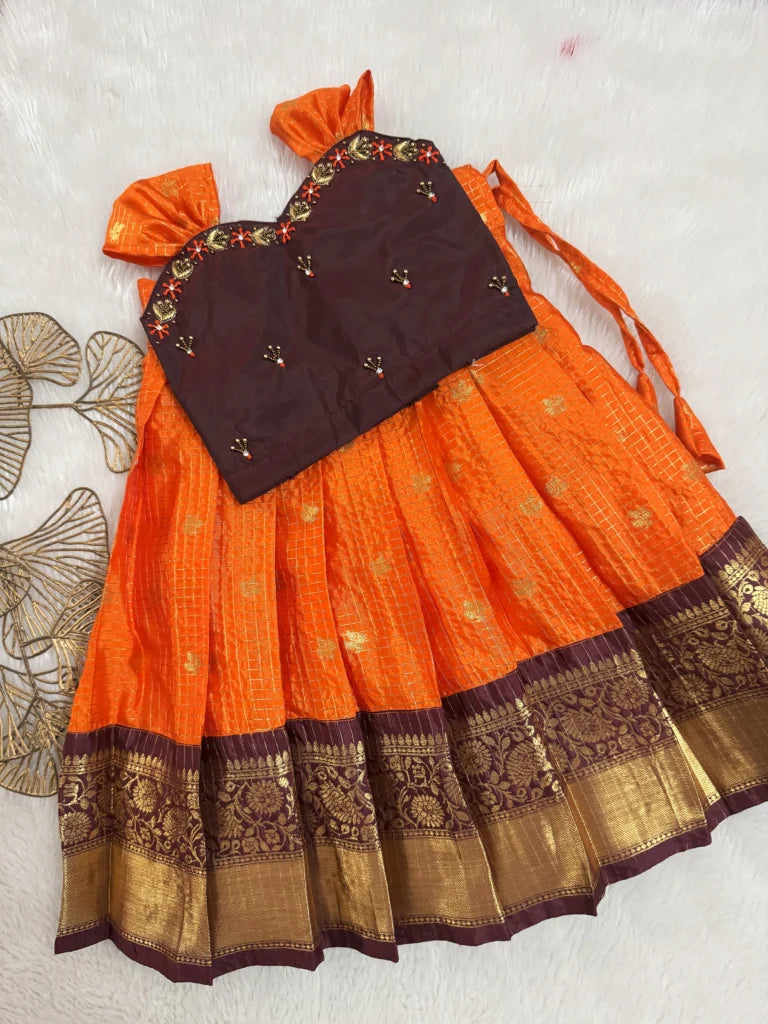 Bright orange!