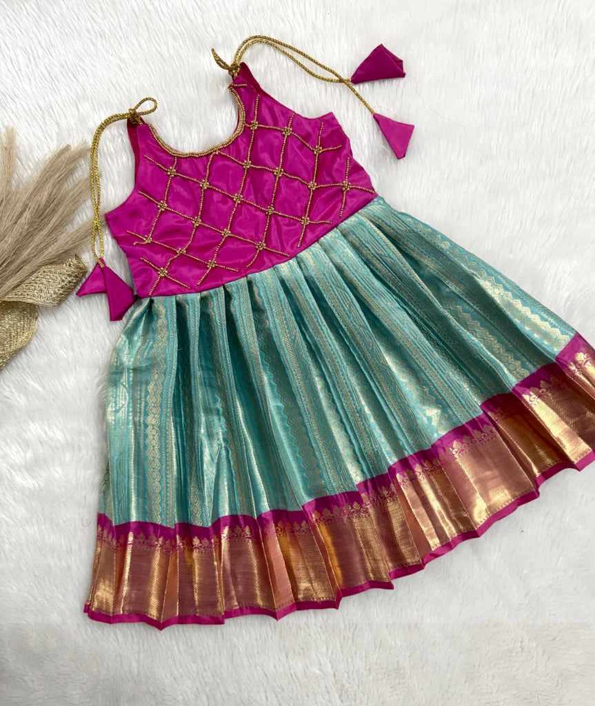 Customised baby frock