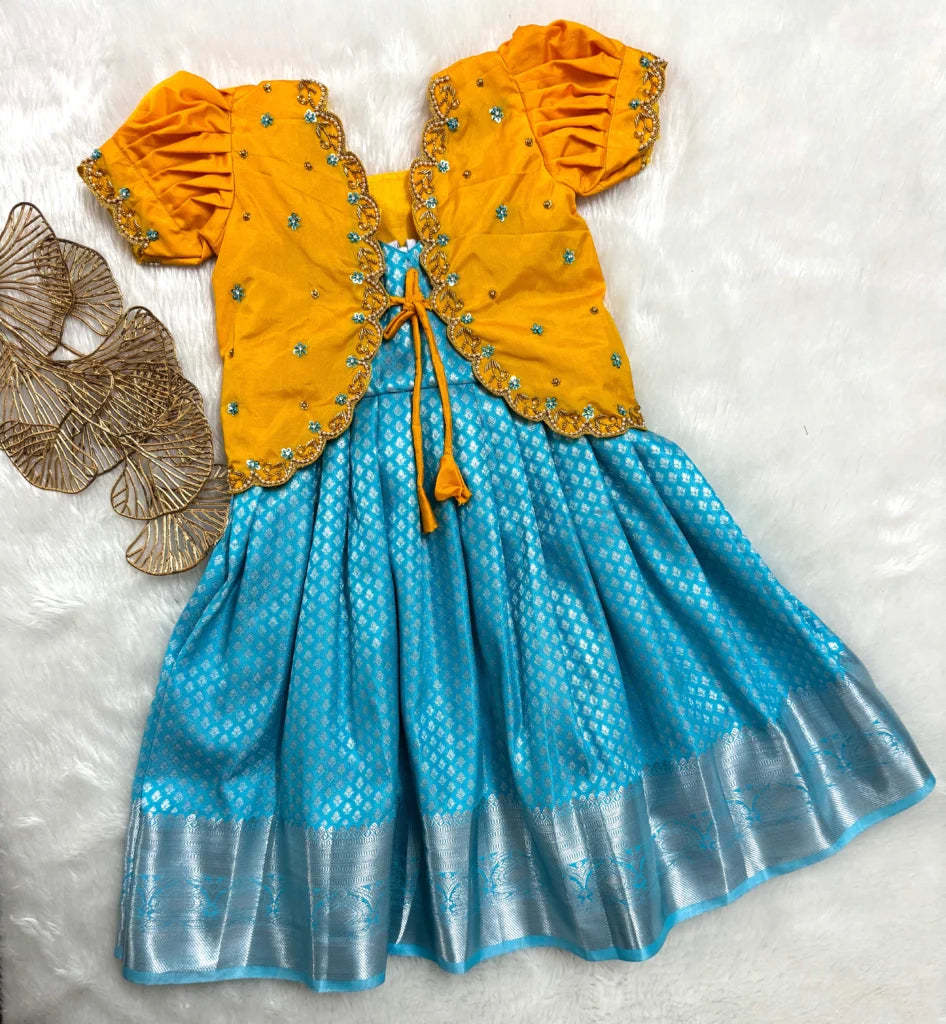 semi silk overcoat set