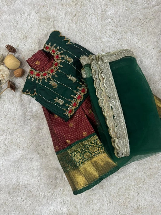 Royal vibe Thavani set!