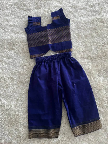 Kalyani co-ord(Royal blue)