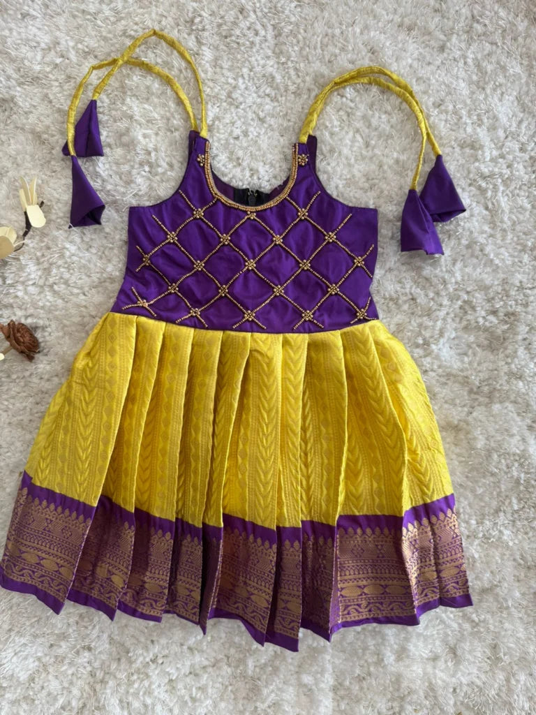 New born baby frock.