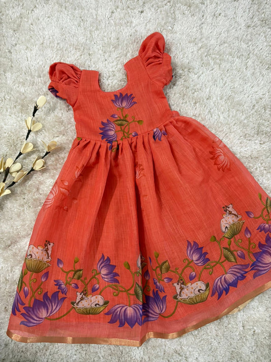 Gentel touch Soft cotton! ORANGE