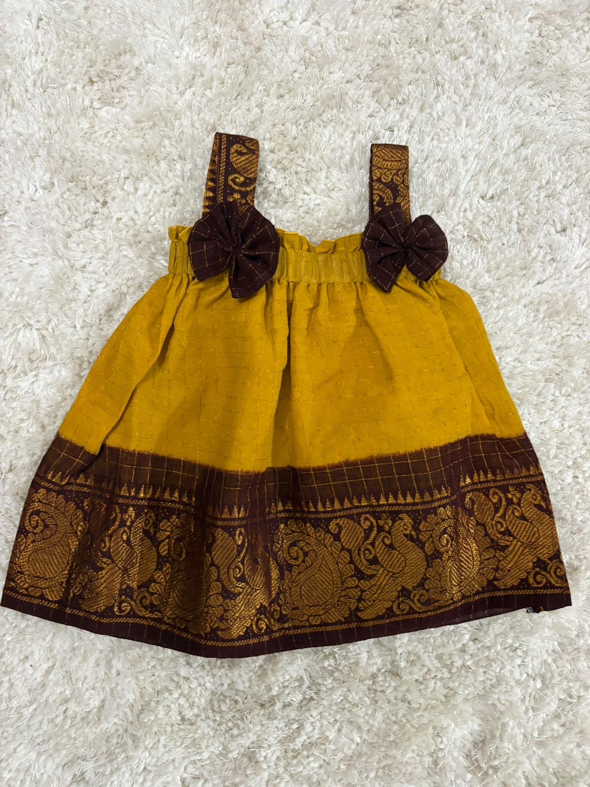 Elastic frocks.