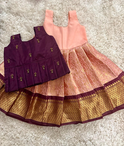 Peach royal set