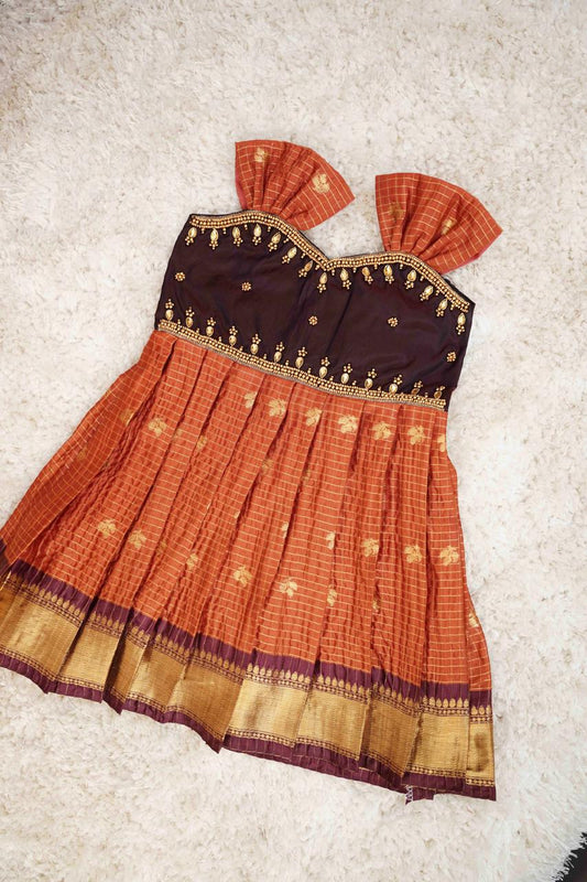 vintage combo frock! - Rathina