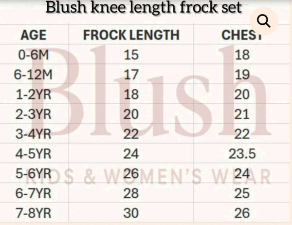 Elastic frock. red