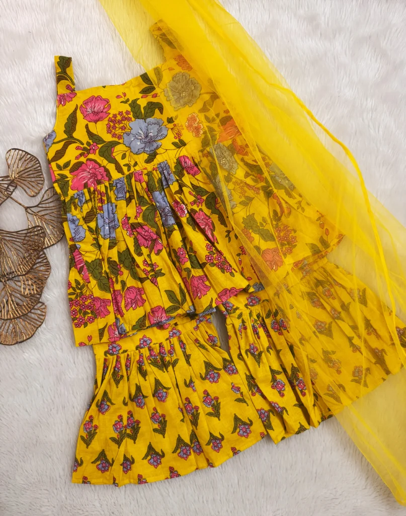 "Sunshine Bloom Shahara set"